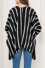 Load image into Gallery viewer, Stripe Kimono Cardigan