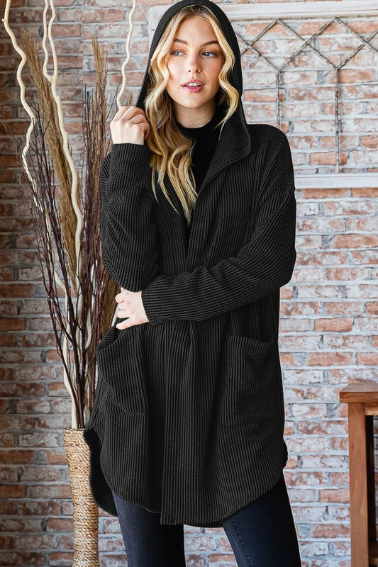 Curvy on sale cable cardigan