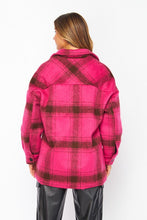 Load image into Gallery viewer, Soft Wool Oversized Jacket-Pink