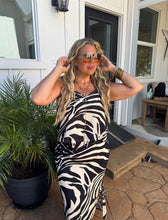 Load image into Gallery viewer, Wild Coast Zebra Skirt Set
