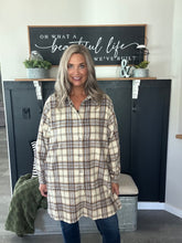 Load image into Gallery viewer, Plaid Shirket-Plus Size