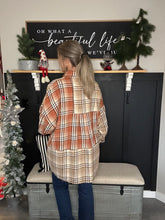 Load image into Gallery viewer, Patchwork Color Block Flanel