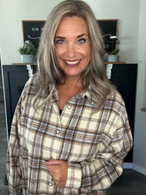 Load image into Gallery viewer, Plaid Shirket-Plus Size