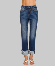 Load image into Gallery viewer, The Cuffed Edit Denim-Dark