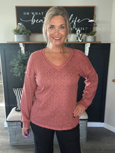 Load image into Gallery viewer, Crochet Top-Marsala
