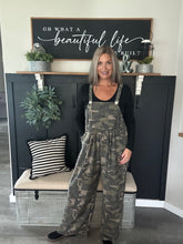 Load image into Gallery viewer, Camo Karli Overalls
