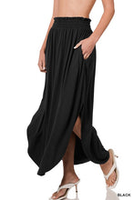 Load image into Gallery viewer, Smocked Waist Maxi Skirt
