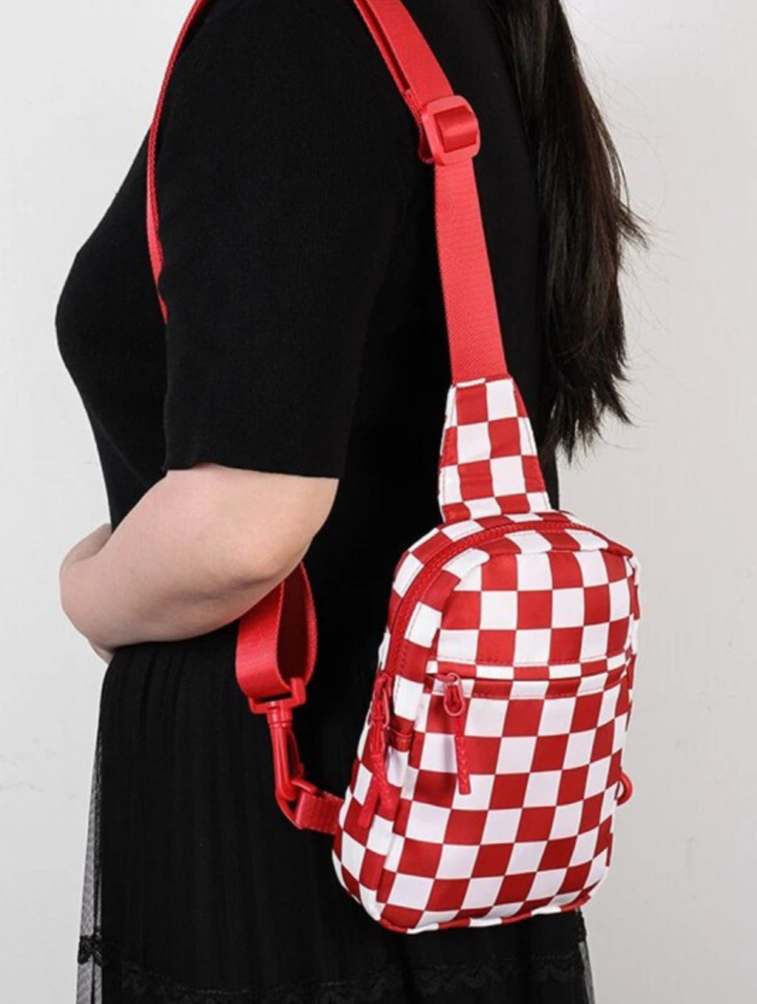 Red & White Checkered Sling
