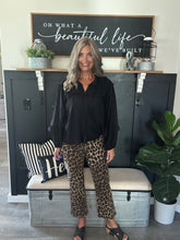 Load image into Gallery viewer, Lovervet Leopard Kick Flare Jeans
