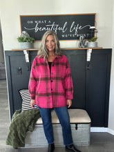 Load image into Gallery viewer, Soft Wool Oversized Jacket-Pink
