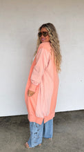 Load image into Gallery viewer, Blakely Spring Desi Sweatshirt Cardigan-Coral
