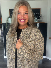 Load image into Gallery viewer, Wild at Heart Brushed Animal Print Shacket
