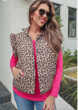 Load image into Gallery viewer, Clare Leopard Vest
