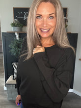 Load image into Gallery viewer, Urban Ribbed Top-Black
