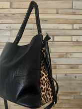 Load image into Gallery viewer, Animal Print Hobo Bag – Stylish Leopard Print Shoulder Handbag
