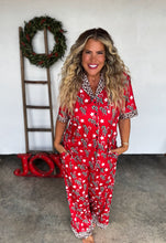 Load image into Gallery viewer, Candy Cane Luxe Pjs
