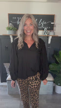 Load and play video in Gallery viewer, Lovervet Leopard Kick Flare Jeans

